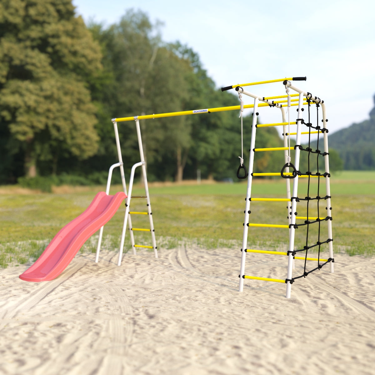 Jungle gym backyard playgrounds hot sale